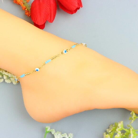 Handmade Anklet – A Stylish Choice for Women, Thoughtful Gift Idea, EVCH1871 - Picture 5 of 10